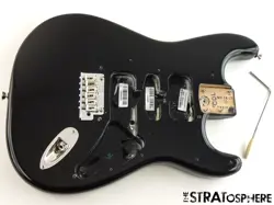 FENDER AMERICAN PROFESSIONAL II STRAT BODY + HARDWARE ALDER BLACK
