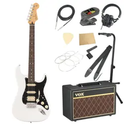 FENDER PLAYER II STRATOCASTER HSS RW PWT WITH VOX AMPLIFIER 11-PIECE BEGINNER'S 