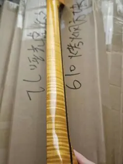 DIY 5A 21 FRET TIGER ROASTED FLAME MAPLE ELECTRIC GUITAR NECK FOR FENDER TELE TL