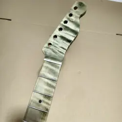 5A 21 FRET FLAME MAPLE TELE ELECTRIC GUITAR NECK FOR FENDER TL STYLE REPLACEMENT