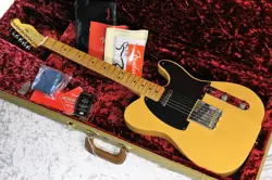 FENDER AMERICAN VINTAGE II 1951 TELECASTER BUTTERSCOTCH BLONDE #V2449224 #GG57M