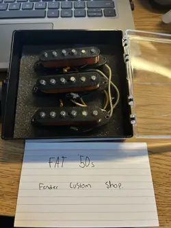 FENDER FAT 50S CUSTOM SHOP PICKUPS