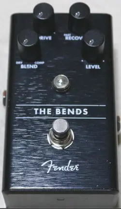 BOX WITH INSTRUCTION MANUAL FENDER THE BENDS EFFECTOR