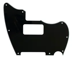 FITS FENDER WARMOTH MJT TELEMASTER JAZZCASTER TV JONES GUITAR PICKGUARD BLACK