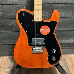 FENDER SQUIER PARANORMAL ESQUIRE DELUXE ELECTRIC GUITAR - MOCHA