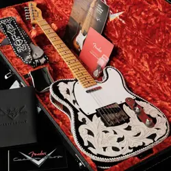 FENDER CUSTOM SHOP LIMITED EDITION MASTER BUILT WAYLON JENNINGS TELECASTER RELIC