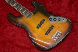 USED FENDER 1969 JAZZ BASS 3TS 3.995KG VINTAGE ELECTRIC BASS GUITAR