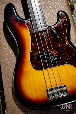 FENDER AMERICAN VINTAGE '62 PRECISION BASS 3TS 2006 ROSEWOOD SLAB NECK