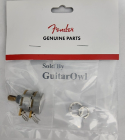 FENDER DUAL 500K 250K SPLIT SHAFT POTENTIOMETER GUITAR BASS 0990847000