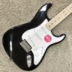 SQUIER BY FENDER AFFINITY SERIES STRATOCASTER BLACK MAPLE