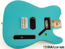 FENDER PLAYER II TELECASTER HH TELE BODY + HARDWARE ALDER AQUATONE BLUE