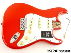 FENDER PLAYER II STRATOCASTER STRAT LOADED BODY, ALDER STRAT CORAL RED