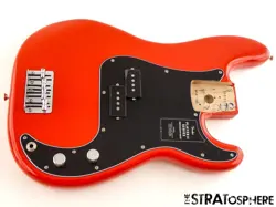 FENDER PLAYER II PRECISION P BASS LOADED BODY ALNICO 5 CORAL RED