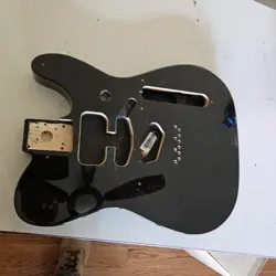 FENDER DELUXE TELECASTER  BODY-BLACK