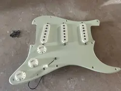 2008 FENDER AMERICAN DELUXE STRATOCASTER GUITAR PICKGUARD LOADED POTS NOISELESS