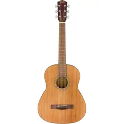 FENDER FA-15 3/4 SCALE STEEL STRING ACOUSTIC GUITAR, NATURAL W/ GIG BAG