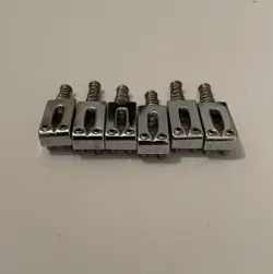 FENDER SQUIER SE ELECTRIC GUITAR ORIGINAL CHROME STRING SADDLE