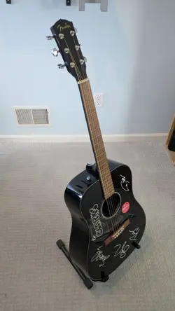 GUITAR AUTOGRAPHED BY
