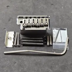 2009 FENDER AMERICAN DELUXE CHROME STRAT BRIDGE TREMOLO FOR USA ELECTRIC GUITAR