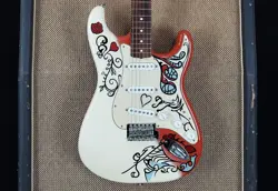 2017 FENDER JIMI HENDRIX MONTEREY STRAT - ICONIC GUITAR - ICONIC PLAYER