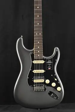 FENDER AMERICAN PROFESSIONAL II STRATOCASTER HSS MERCURY ROSEWOOD FINGERBOARD