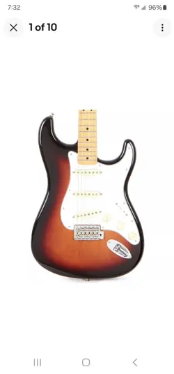 FENDER JIMI HENDRIX STRATOCASTER 3-COLOR SUNBURST