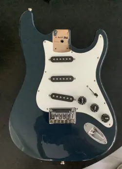 2002 SQUIER BY FENDER STRAT LOADED HARDTAIL BODY