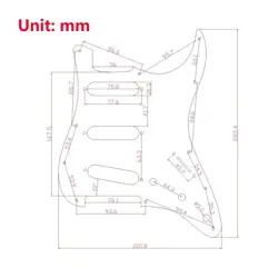 LOADED PICKGUARD BRONZE