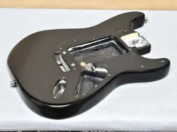 1996 FENDER USA STRAT PLUS BODY BLACK 90'S AMERICAN STRATOCASTER ELECTRIC GUITAR