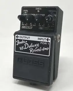 BOSS FDR-1 FENDER 65 DELUXE REVERB AMP GUITAR EFFECT PEDAL COMPACT EFFECTS