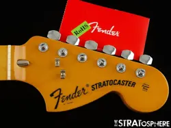 FENDER AV II AMERICAN VINTAGE 1973 STRAT NECK + TUNERS 73 STRATOCASTER MAPLE