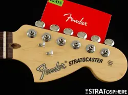 FENDER AMERICAN PERFORMER TIMBER STRATOCASTER NECK & TUNERS USA STRAT ROSEWOOD
