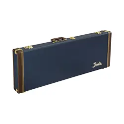 NEW FENDER CLASSIC SERIES WOOD STRAT/TELE CASE - NAVY BLUE