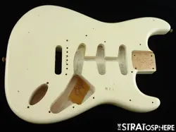 2019 FENDER CUSTOM SHOP BIG HEAD JOURNEYMAN RELIC STRATOCASTER, BODY STRAT WHITE