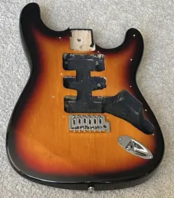 2001 60'S BURST FENDER STARCASTER STRATOCASTER FULL THICKNESS BODY HSH BEAUTIFUL
