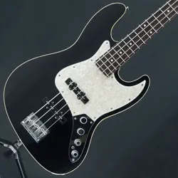 USED MODERN JAZZ BASS BLACK FENDER MADE IN JAPAN SLIGHTLY