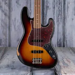 FENDER 60TH ANNIVERSARY ROAD WORN JAZZ BASS, 3-COLOR SUNBURST