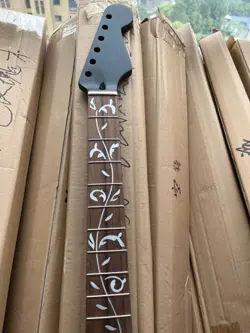 22 FRETS STRAT ST ELECTRIC GUITAR NECK ROSEWOOD FRETBOARD VINE INLAY FOR FENDER