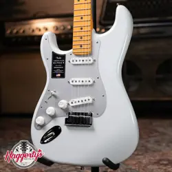 FENDER AMERICAN ULTRA II STRATOCASTER LEFT HANDED - AVALANCHE WITH HARDSHELL