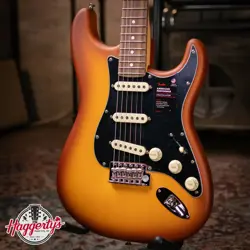 FENDER LIMITED EDITION AMERICAN PERFORMER TIMBER STRATOCASTER - HONEY BURST