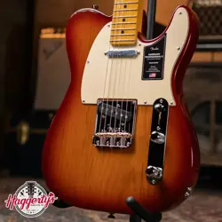 FENDER AMERICAN PROFESSIONAL II TELECASTER - SIENNA SUNBURST W/ HARDSHELL CASE