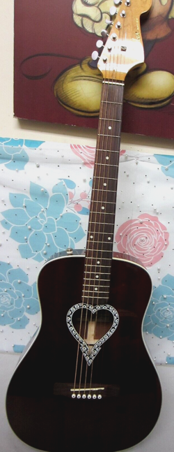 FENDER ALKALINE TRIO MALIBU ACOUSTIC GUITAR CALIFORNIA SERIES