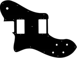 WD CUSTOM PICKGUARD FOR LEFT HAND FENDER AMERICAN PROFESSIONAL DELUXE SHAWBUC...