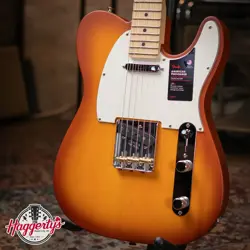 FENDER LIMITED EDITION AMERICAN PERFORMER TIMBER TELECASTER - HONEY BURST