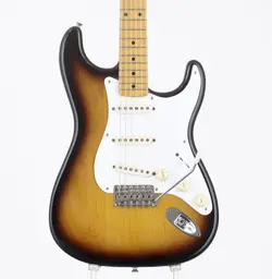 FENDER AMERICAN VINTAGE 57 STRATOCASTER 2-COLOR SUNBURST USED ELECTRIC GUITAR