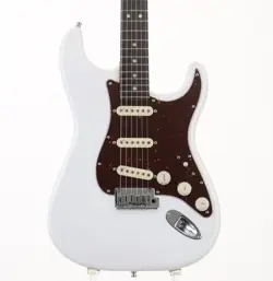 FENDER AMERICAN ULTRA STRATOCASTER ARCTIC PEARL USED ELECTRIC GUITAR