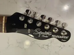 BLACK METALLIC HEADSTOCK