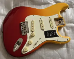 FENDER PLAYER PLUS SERIES, STRATOCASTER GUITAR LOADED BODY TEQUILA SUNRISE