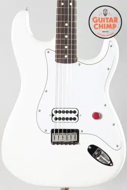 2024 FENDER LIMITED EDITION TOM DELONGE TO THE STARS STRATOCASTER YETI WHITE