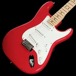 FENDER ERIC CLAPTON STRATOCASTER TORINO RED 2017 USED ALDER BODY W/HARD CASE